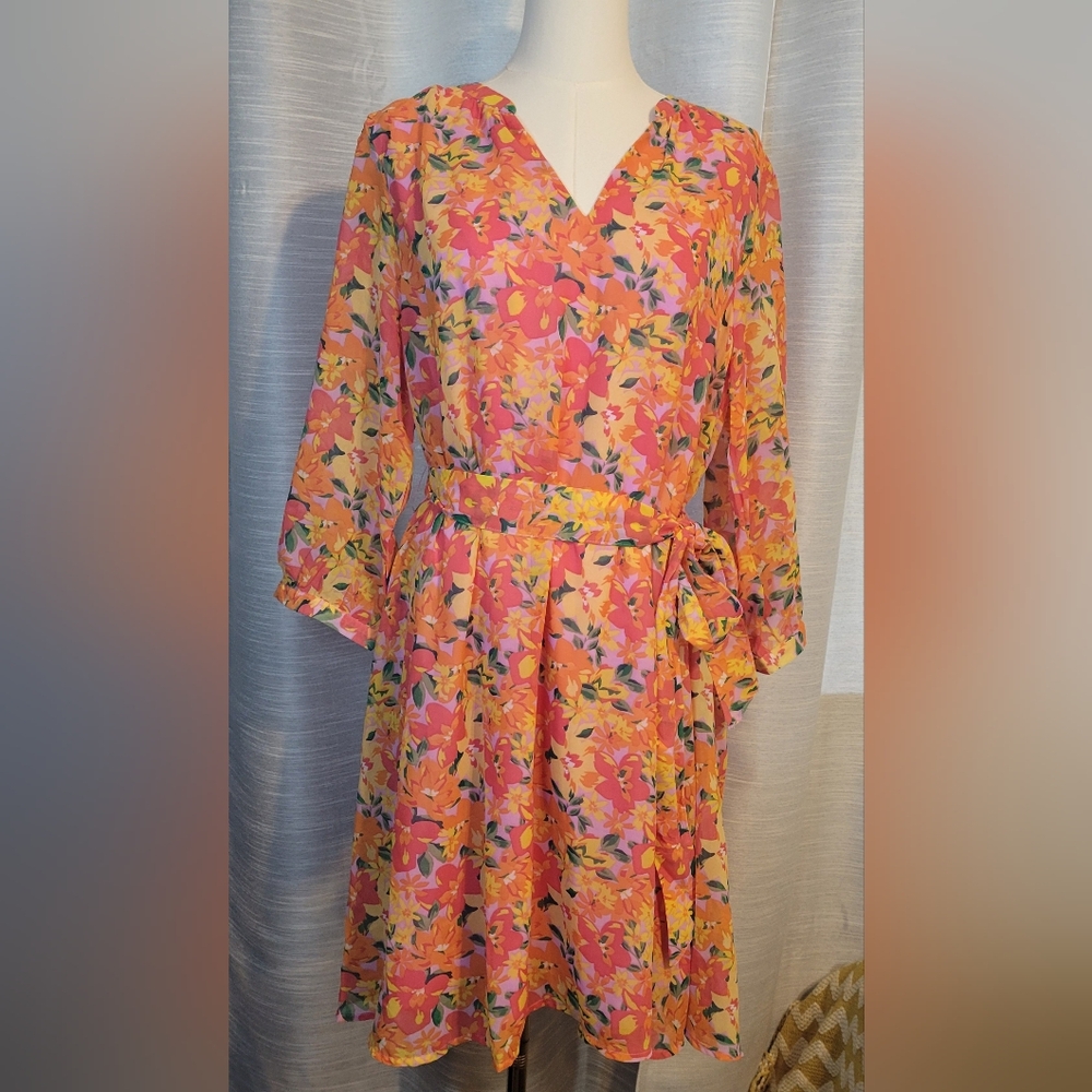 Marissa Olivia Floral Print Dress
